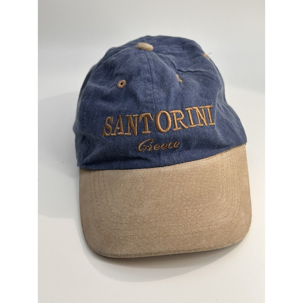 Vintage Santorini‎ Island Greece Baseball Cap Adjustable Hat